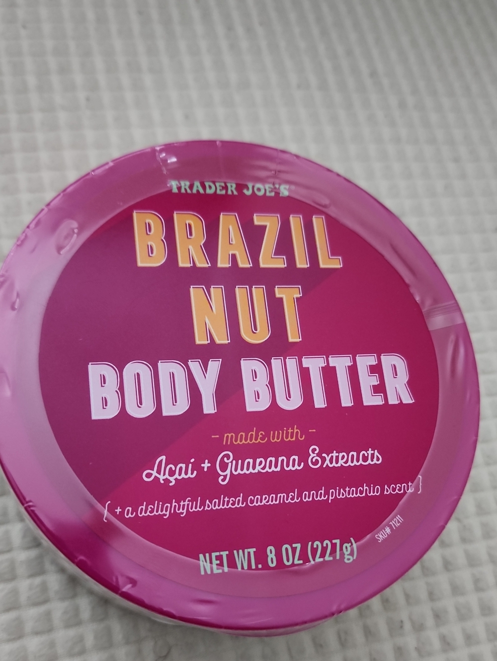 Trader Joe's Brazil Nut Body Butter - Pink